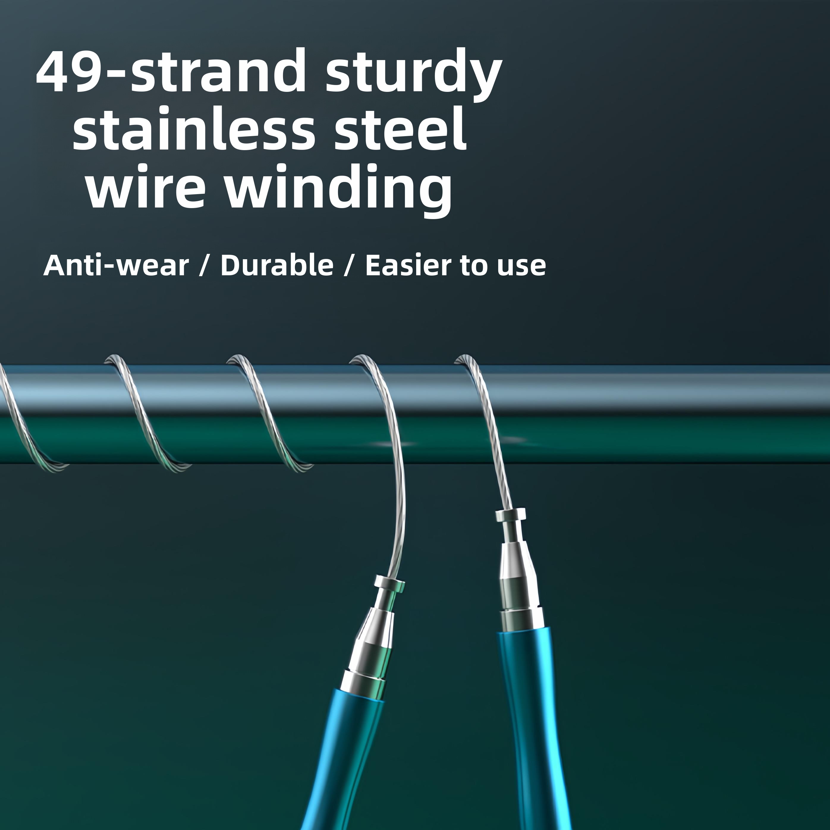 Jump Rope Speed Bearing - Professional Speed Jump Rope Self-Locking Aluminum