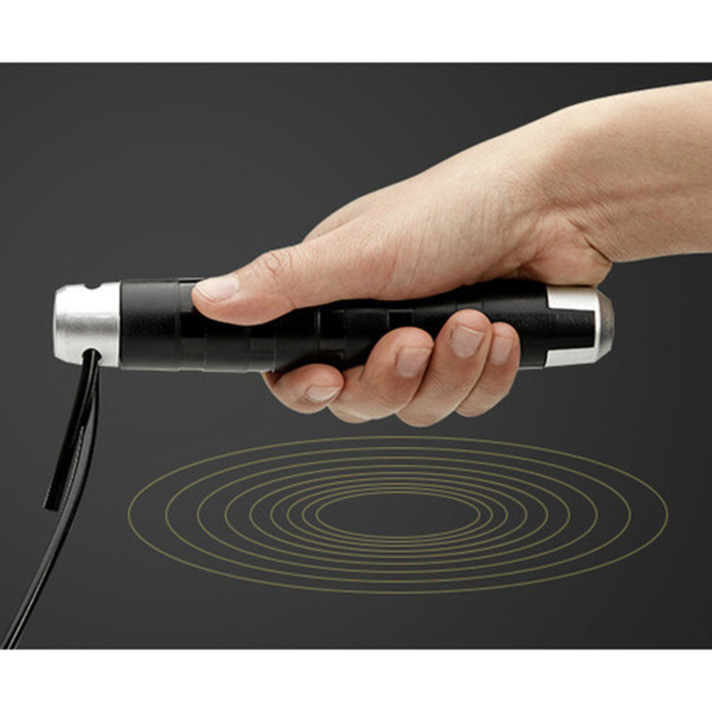Black Steel Cable Jump Rope Be - Jump Rope Speed Bearing avis et prix