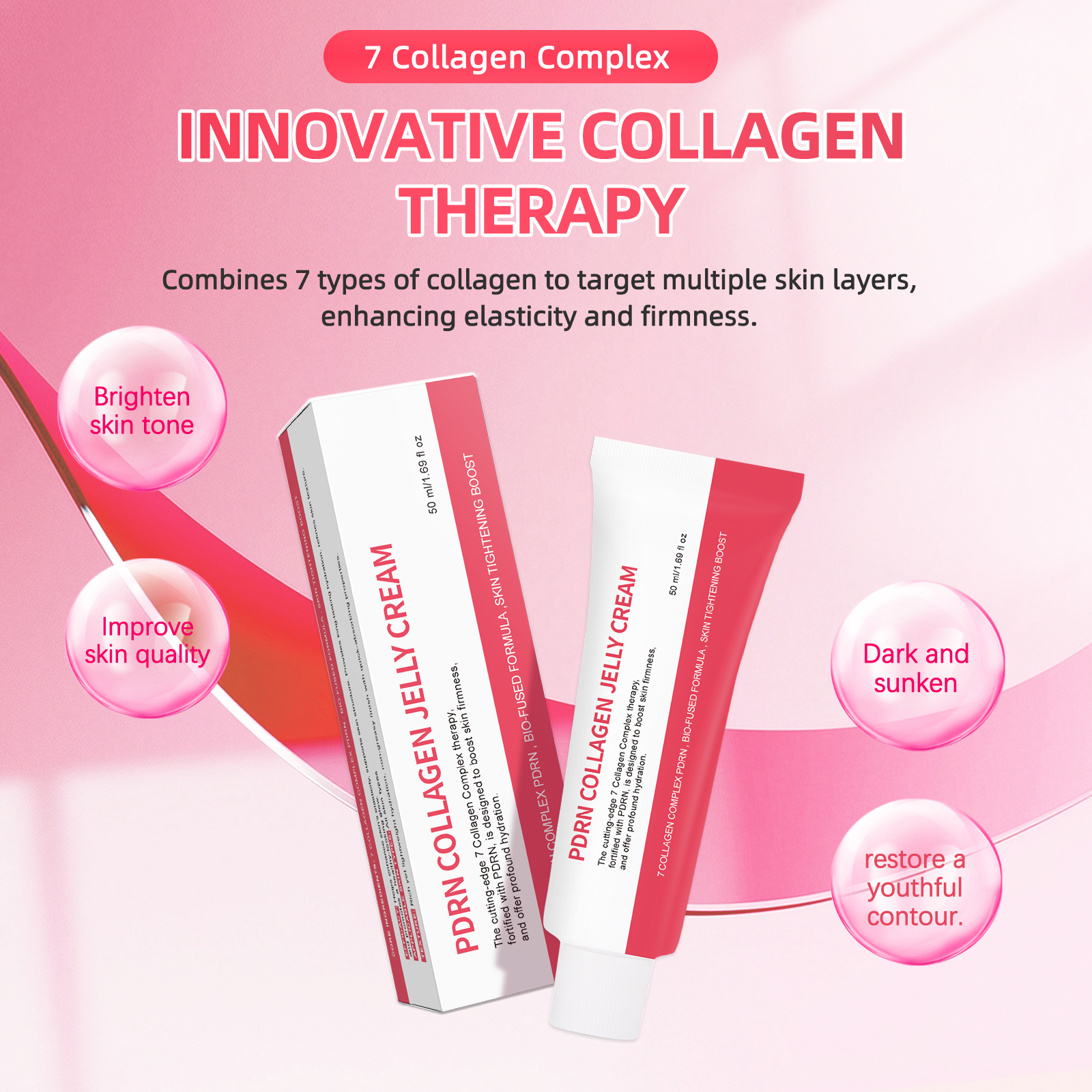 PDRN Collagen Jelly Cream Anti - Crossfit Lifting avis et prix