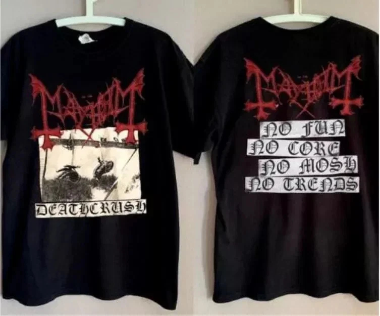 Mayhem Band T Shirt Black Cott - Crossfit Mayhem avis et prix