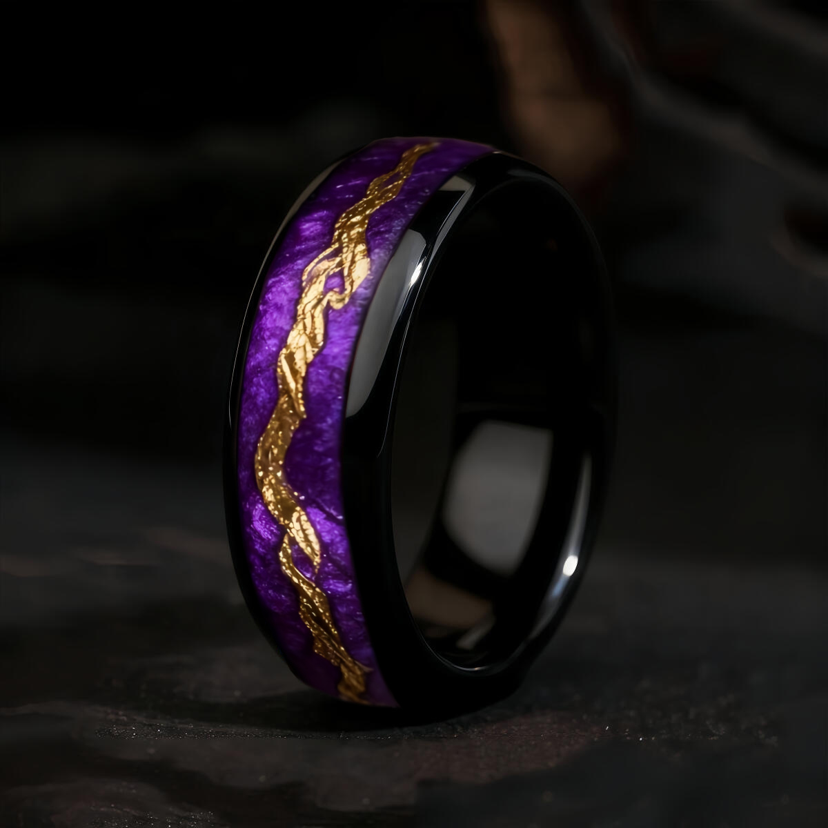 Fashion Black Men Stainless St - Gymnastic Ring Wood avis et prix