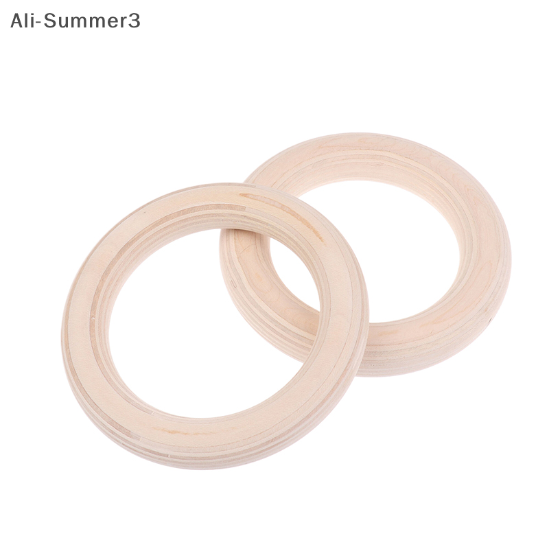 2Pcs/Pairs Wooden Ring Portabl - Gymnastic Ring Wood avis et prix