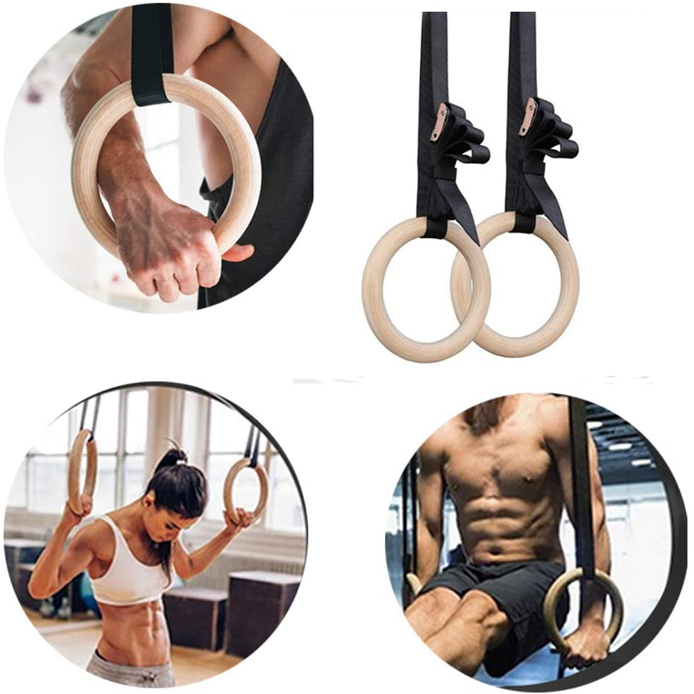 28/32MM Fitness Wooden Gymnast - Gymnastic Ring Wood avis et prix