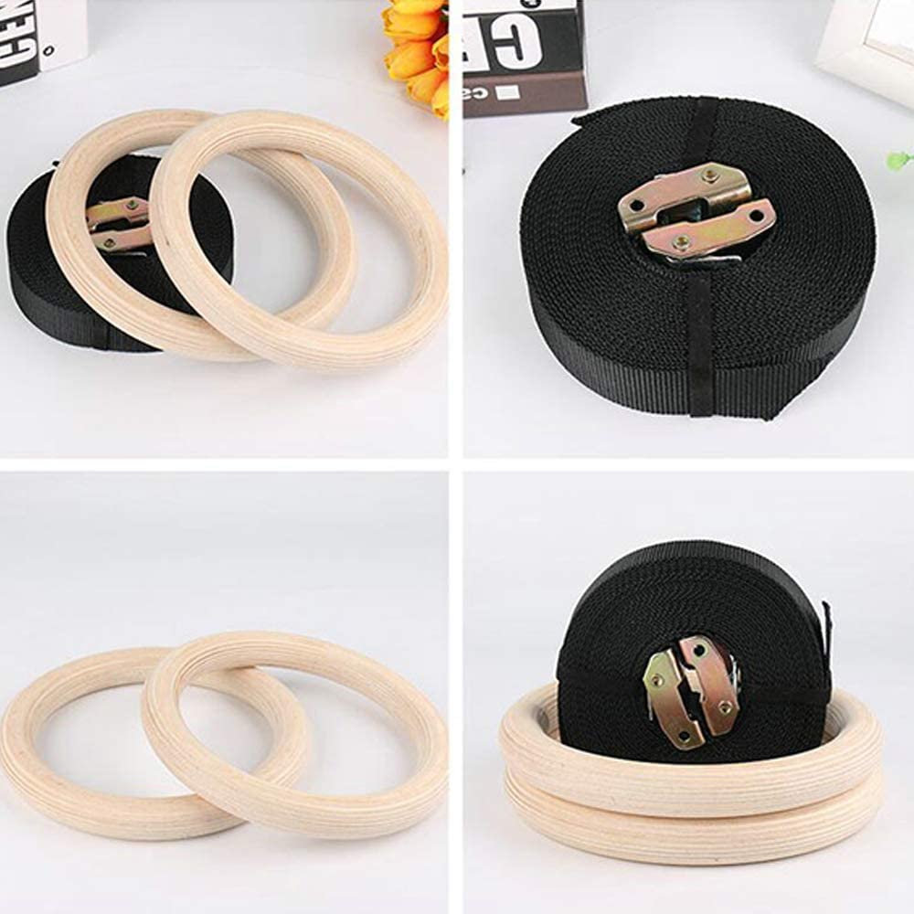 28/32MM Fitness Wooden Gymnast - Gymnastic Ring Wood avis et prix