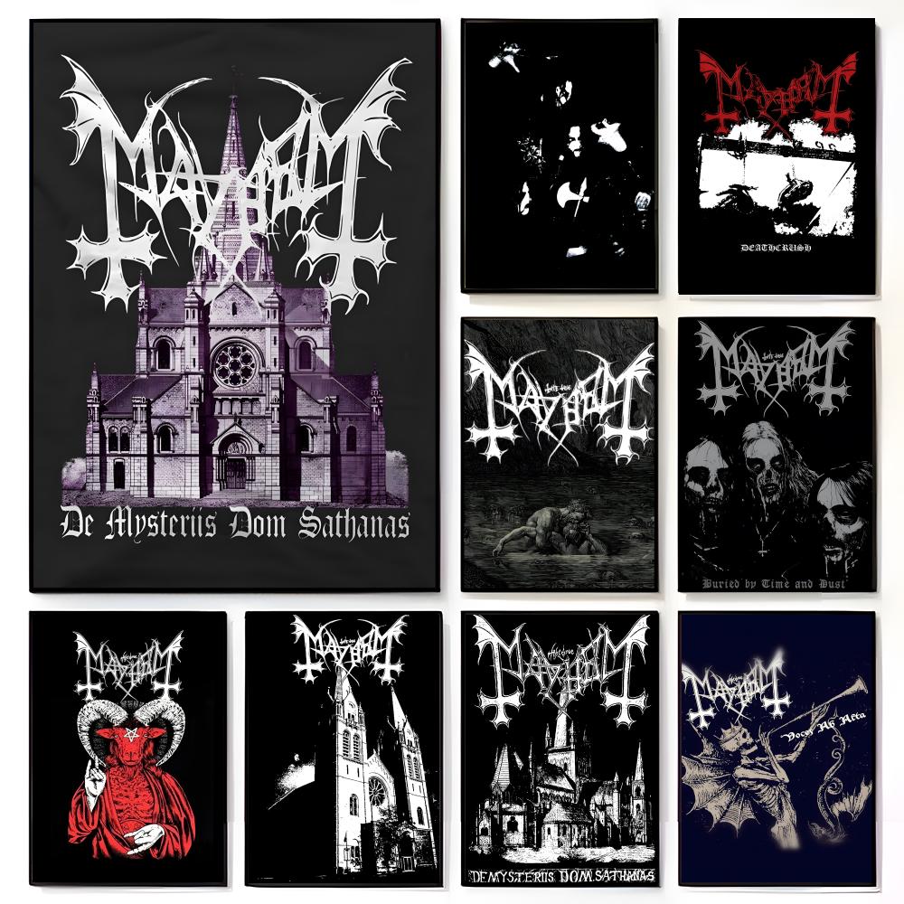 M-Mayhem Black Metal Band Art  - Crossfit Mayhem avis et prix