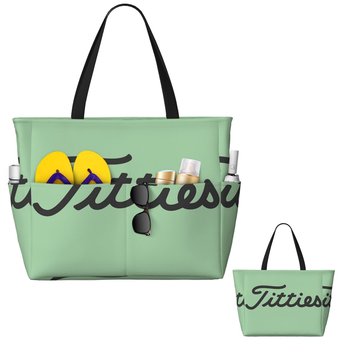 Titties Golf Ball Beach Tote B - Crossfit G avis et prix