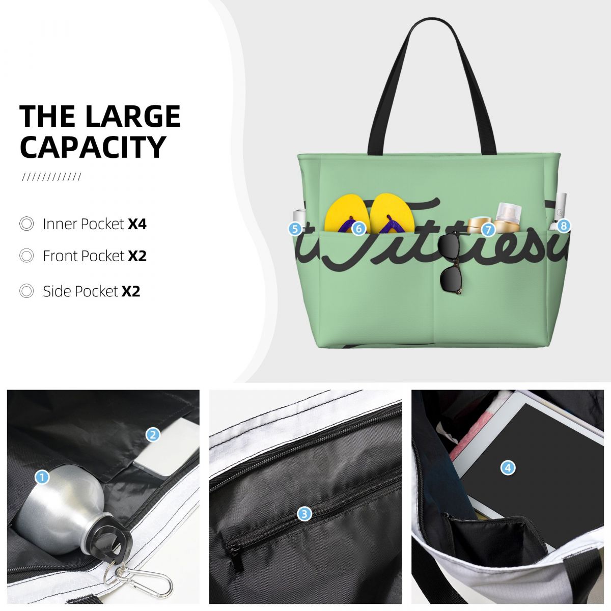 Titties Golf Ball Beach Tote B - Crossfit G avis et prix