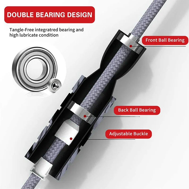 Ultralight Racing Rope Skippin - Jump Rope Speed Bearing avis et prix