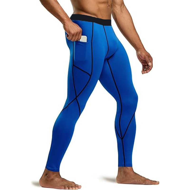 Men Running Leggings Quick Dry - Crossfit Ga avis et prix