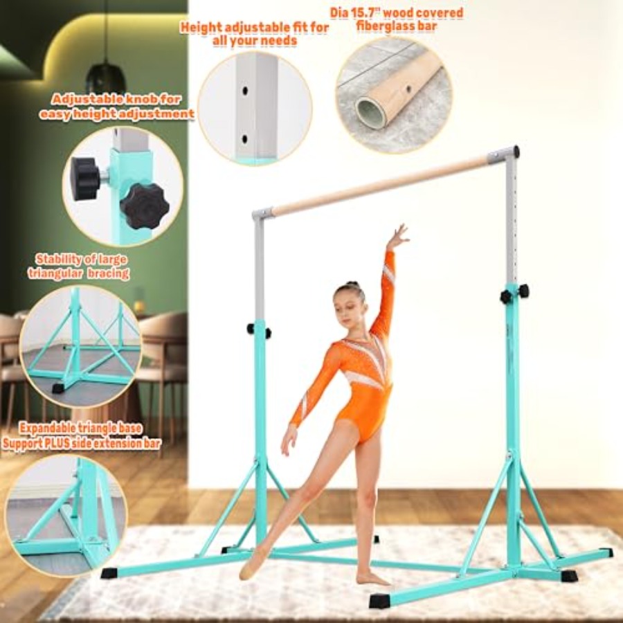 Gymnastics Bar for home gym tr - Gymnastic Ring Wood avis et prix
