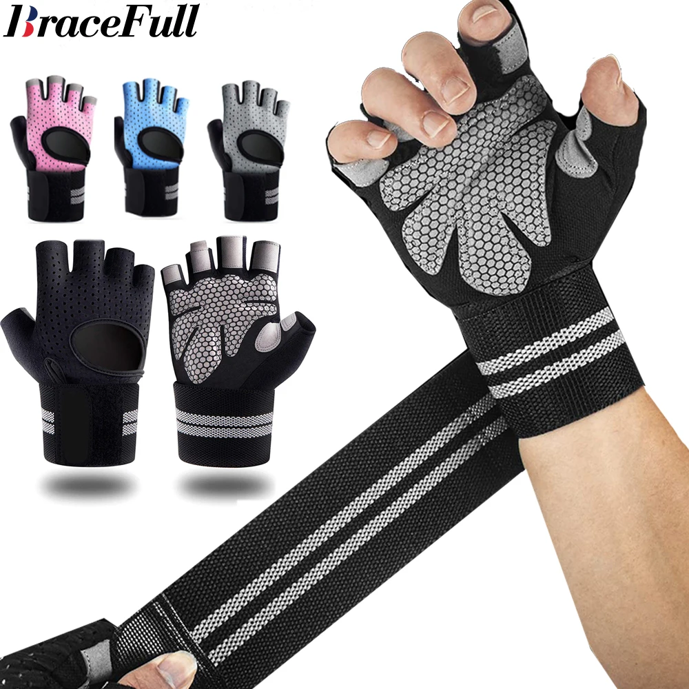 1Pair Half Finger Gym Fitness  - Crossfit Equipment avis et prix