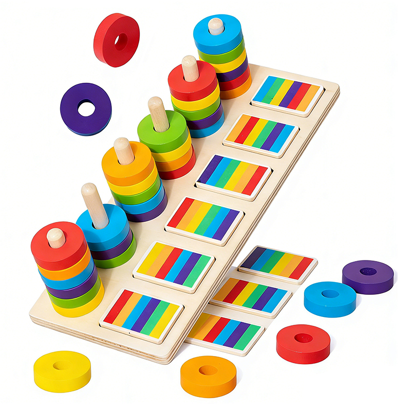 Montessori Memory Training Col - Gymnastic Ring Wood avis et prix