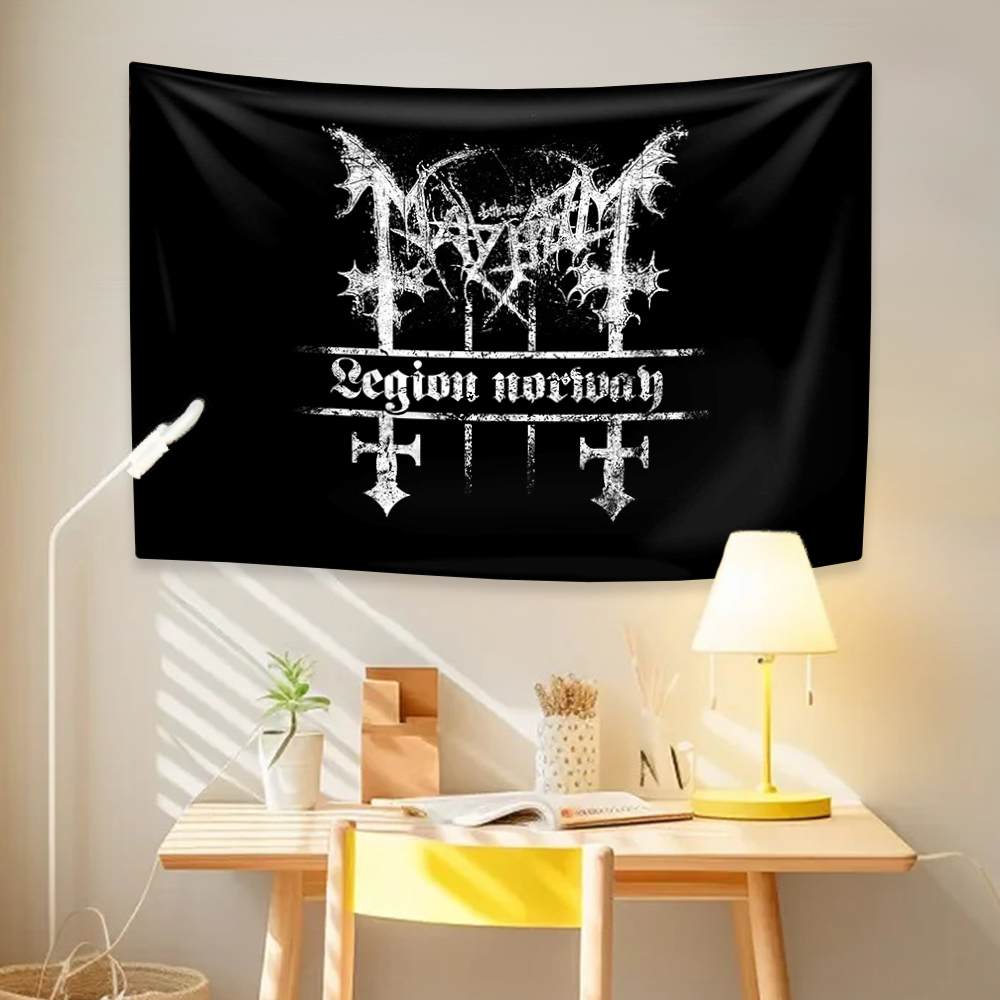 Mayhem Death Rock Band Tapestr - Crossfit Mayhem avis et prix