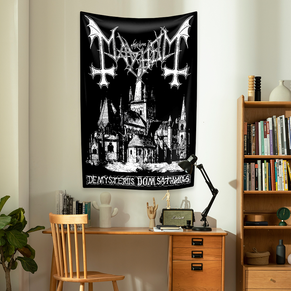 Mayhem Death Rock Band Tapestr - Crossfit Mayhem avis et prix
