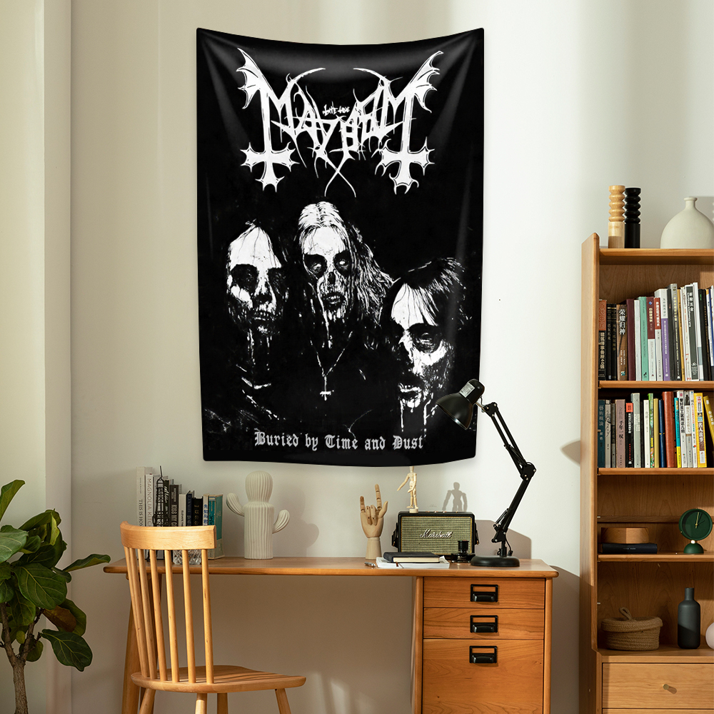 Mayhem Death Rock Band Tapestr - Crossfit Mayhem avis et prix