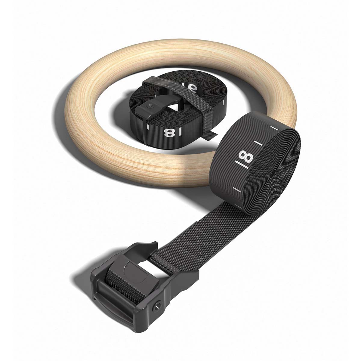 Adjustable Wood Gymnastics Rin - Gymnastic Ring Wood avis et prix